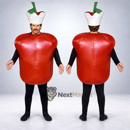 Bell Pepper Mascot Costume - Red