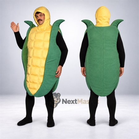 Corn Mascot Costume - Open Face Corn Mascot Costume - Open Face
