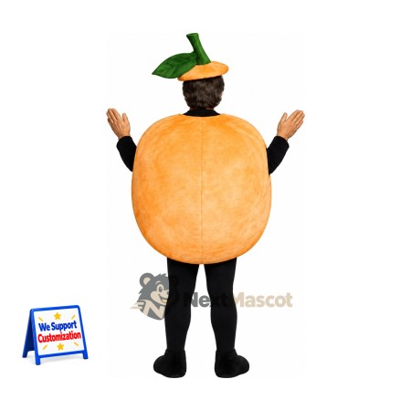 Orange Mascot Costume - Open Face Orange Mascot Costume - Open Face