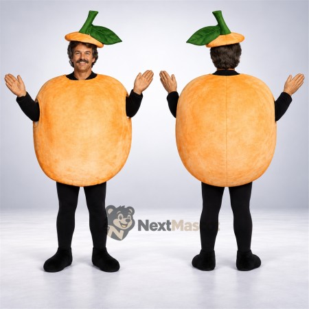 Orange Mascot Costume - Open Face Orange Mascot Costume - Open Face