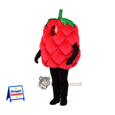 Raspberry Mascot Costume Raspberry Mascot Costume