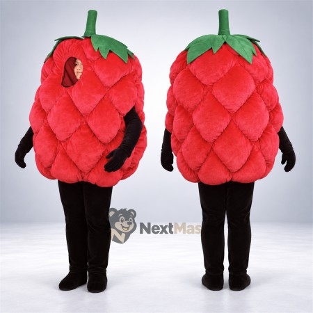 Raspberry Mascot Costume Raspberry Mascot Costume