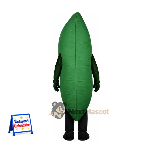 Leaf Mascot Costume - Green for Parades