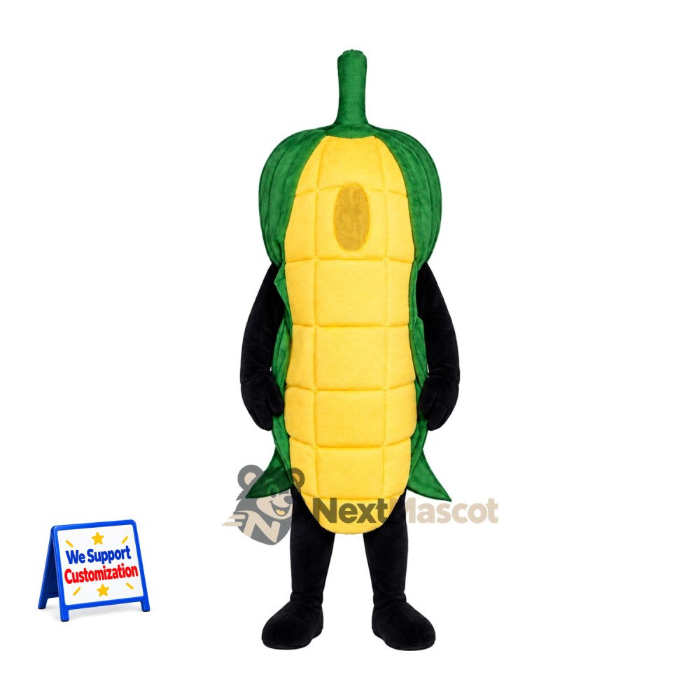 Corn Mascot Costume for Food Fairs Corn Mascot Costume for Food Fairs