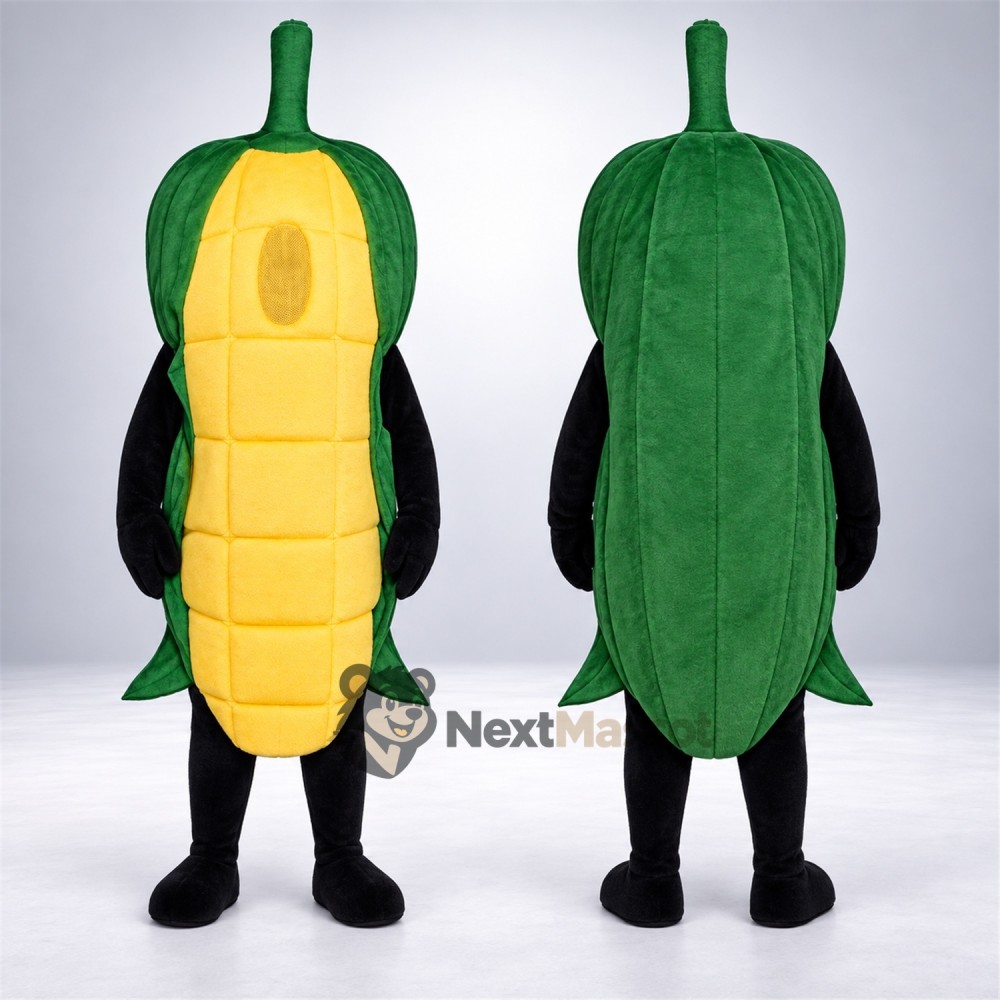 Corn Mascot Costume for Food Fairs Corn Mascot Costume for Food Fairs