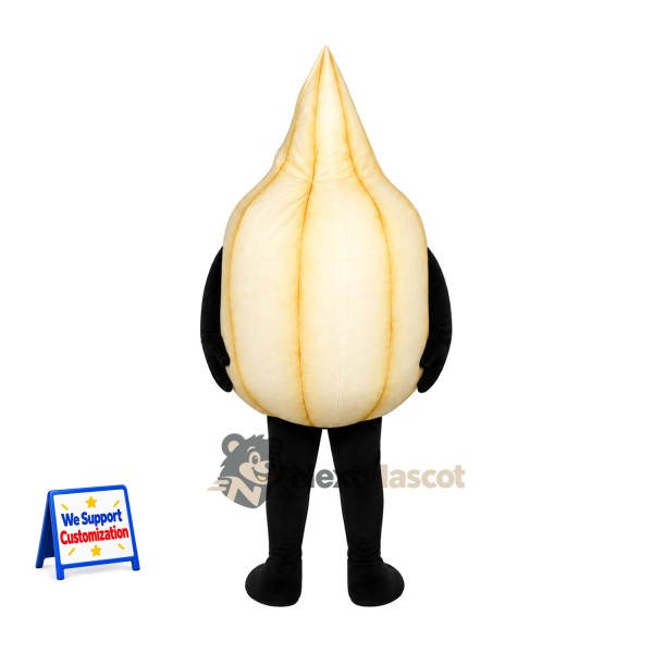 Garlic Mascot Costume for Food Fairs