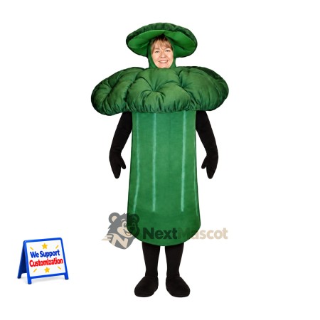 Broccoli Mascot Costume Broccoli Mascot Costume