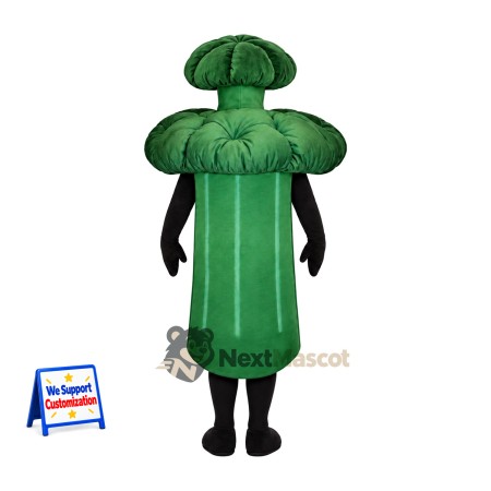 Broccoli Mascot Costume Broccoli Mascot Costume