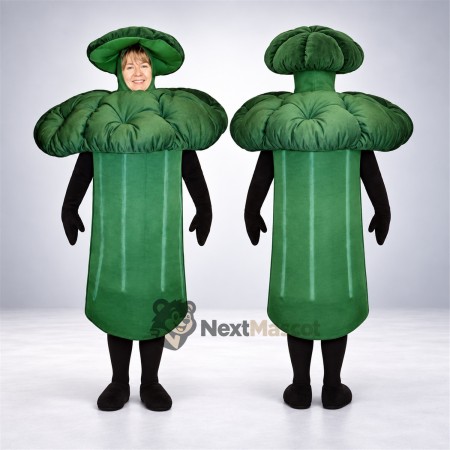 Broccoli Mascot Costume Broccoli Mascot Costume