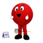 Ball Mascot Costume - Red