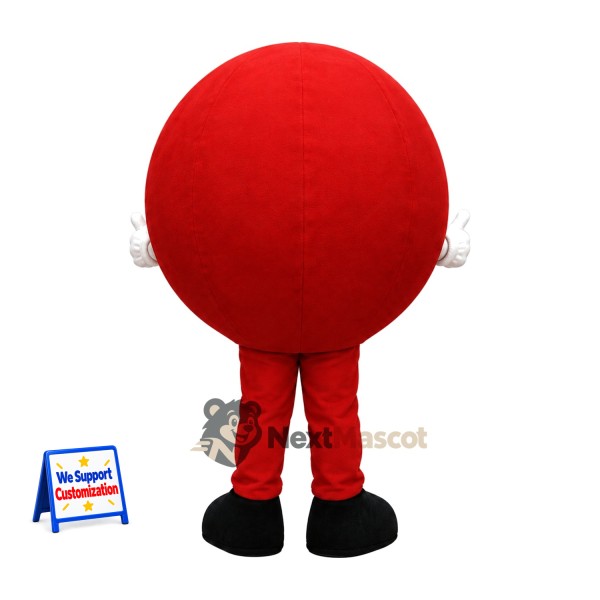 Ball Mascot Costume - Red Ball Mascot Costume - Red