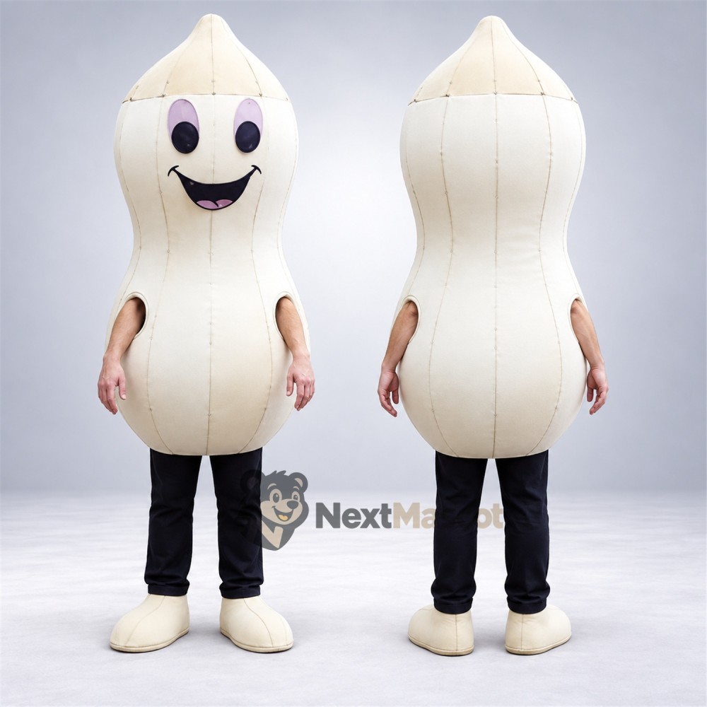 Garlic Mascot Costume for Restaurant Events Garlic Mascot Costume for Restaurant Events