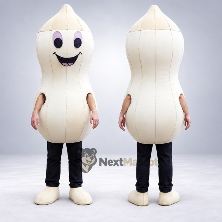 Garlic Mascot Costume for Restaurant Events Garlic Mascot Costume for Restaurant Events