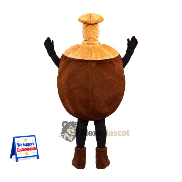 Acorn Mascot Costume for Food Fairs Acorn Mascot Costume for Food Fairs
