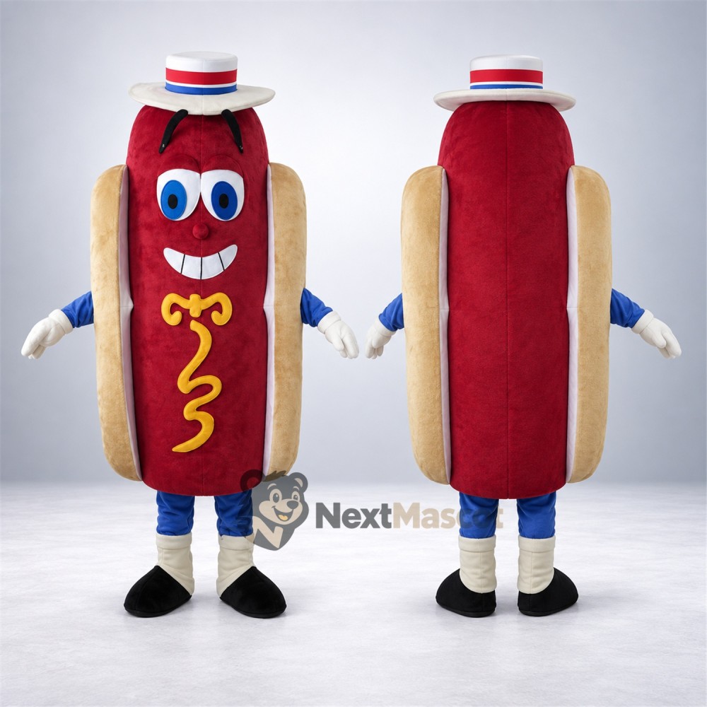 Hot Dog Mascot Costume - Hat