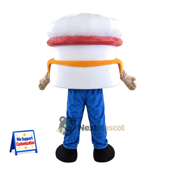 Breakfast Sandwich Mascot Costume Breakfast Sandwich Mascot Costume