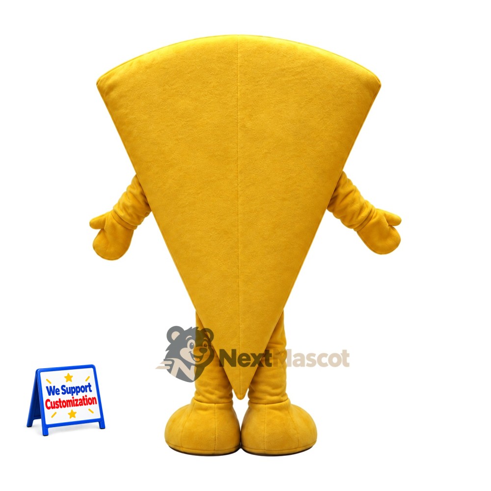 Tortilla Chip Mascot Costume Tortilla Chip Mascot Costume