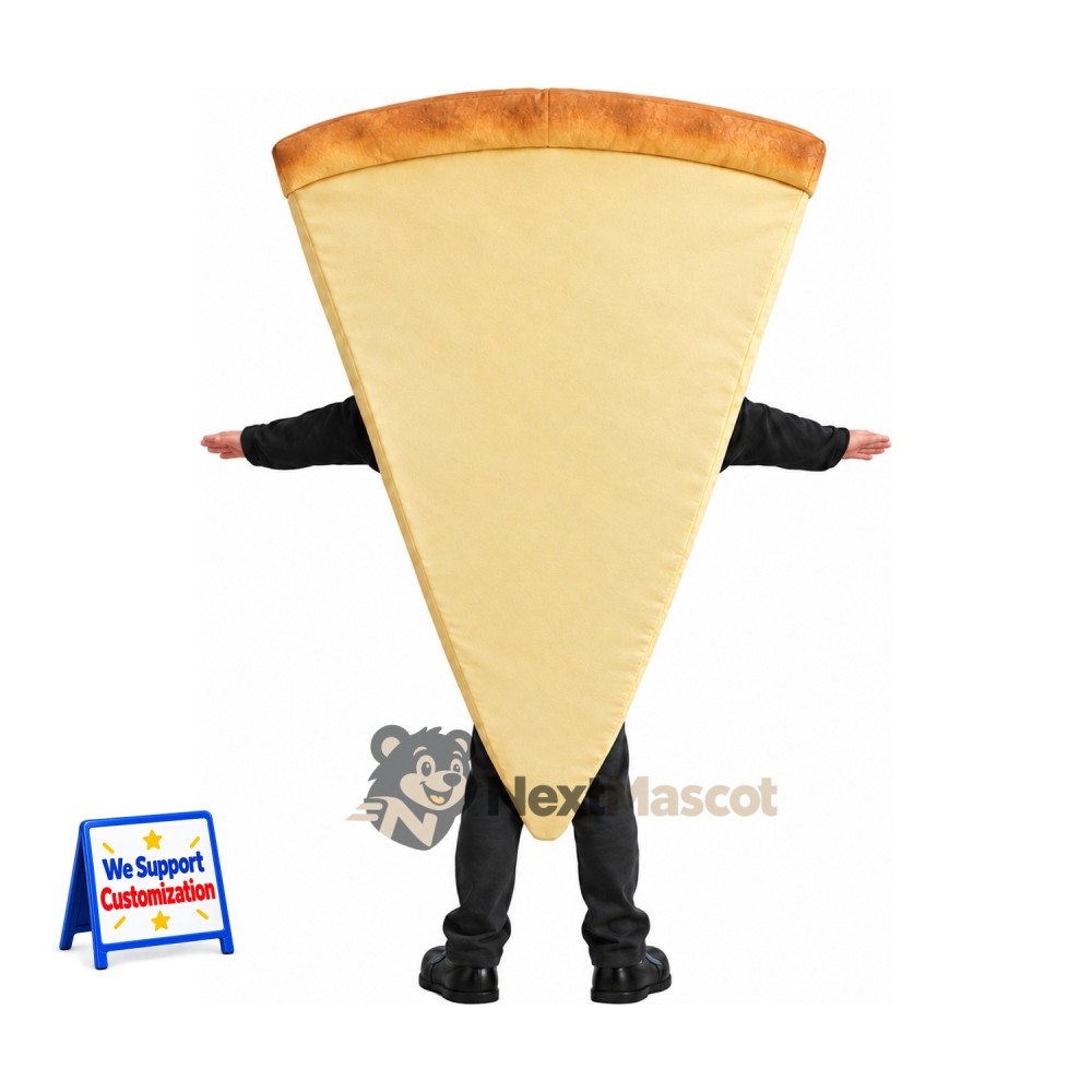 Pizza Slice Mascot Costume - Sunglasses Pizza Slice Mascot Costume - Sunglasses
