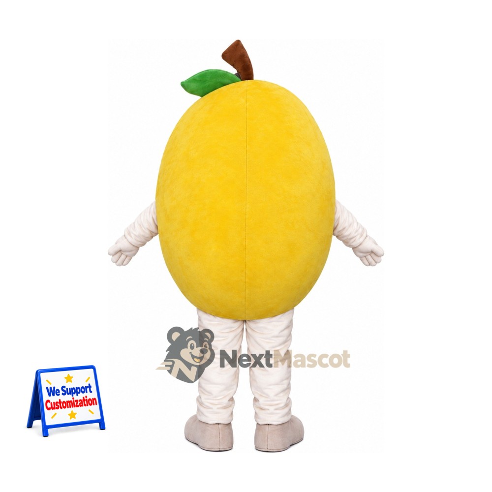 Fruit Head Character Mascot Costume - Yellow Fruit Head Character Mascot Costume - Yellow