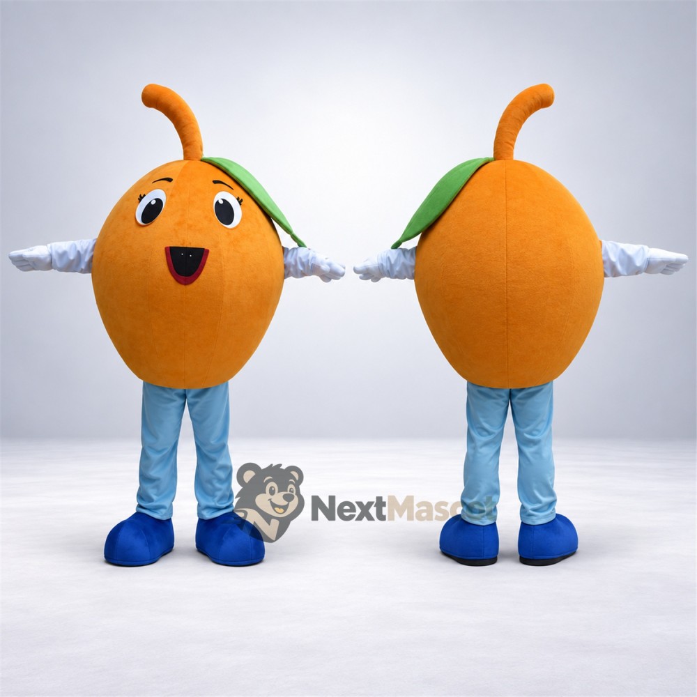 Orange Mascot Costume for Food Festivals Orange Mascot Costume for Food Festivals
