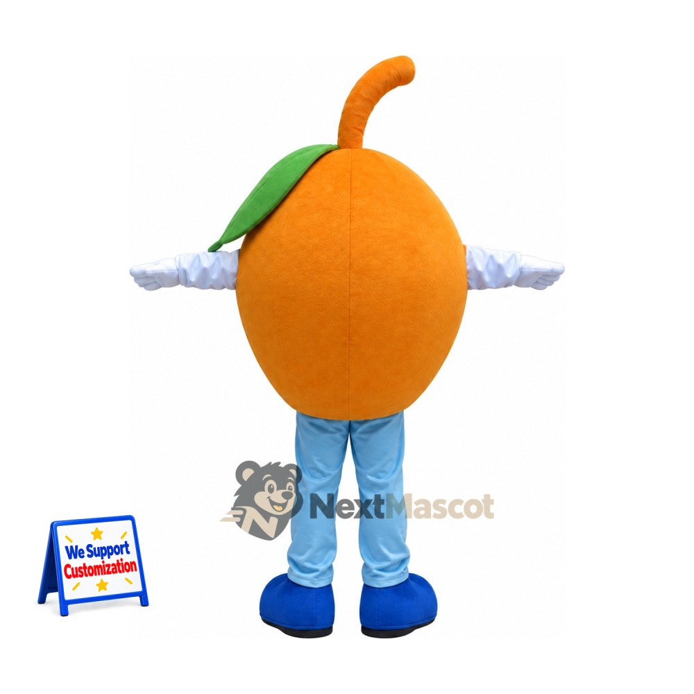 Orange Mascot Costume for Food Festivals Orange Mascot Costume for Food Festivals