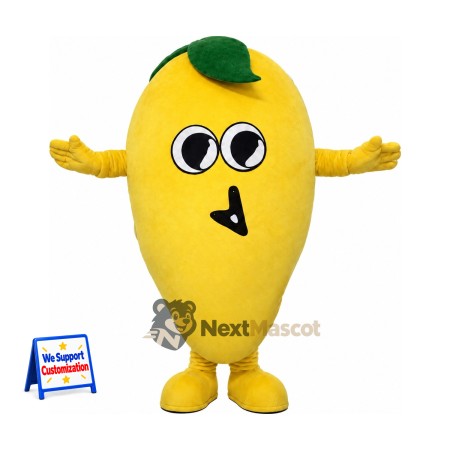 Mango Mascot Costume Mango Mascot Costume