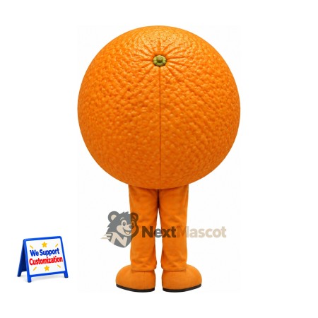 Orange Slice Mascot Costume Orange Slice Mascot Costume