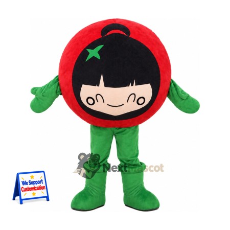 Tomato Head Character Mascot Costume Tomato Head Character Mascot Costume
