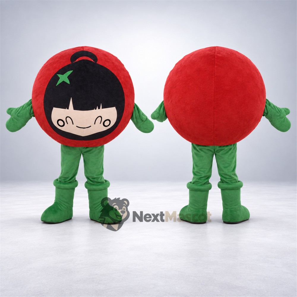 Tomato Head Character Mascot Costume Tomato Head Character Mascot Costume