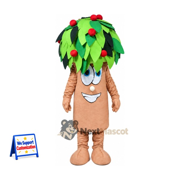 Apple Tree Mascot Costume for Food Festivals