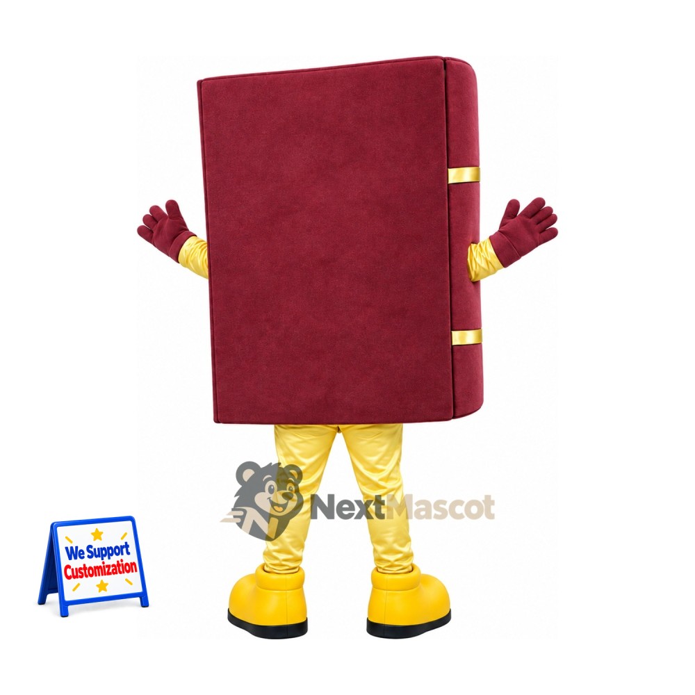 Bible Book Mascot Costume Bible Book Mascot Costume