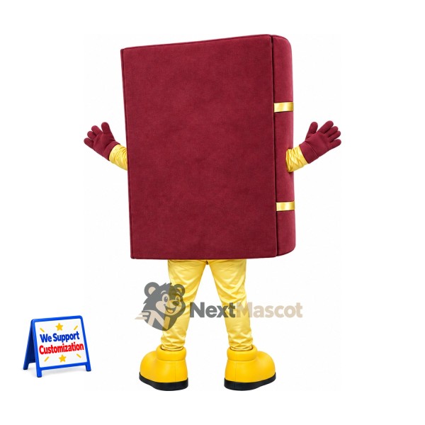 Bible Book Mascot Costume Bible Book Mascot Costume