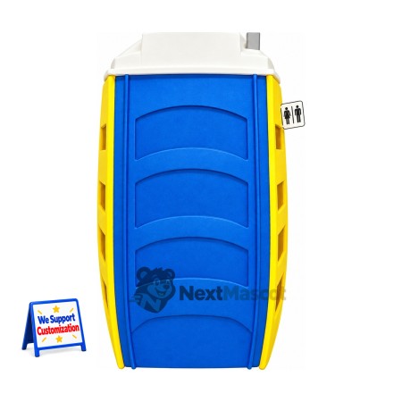 Portable Toilet Mascot Costume Portable Toilet Mascot Costume