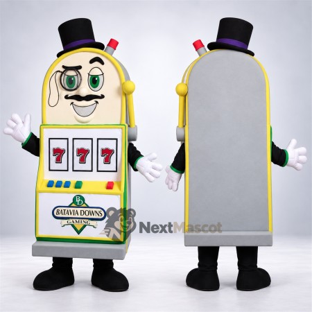 Slot Machine Mascot Costume Slot Machine Mascot Costume