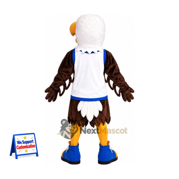 Bald Eagle Mascot Costume - White Shirt for Community Events Bald Eagle Mascot Costume - White Shirt for Community Events