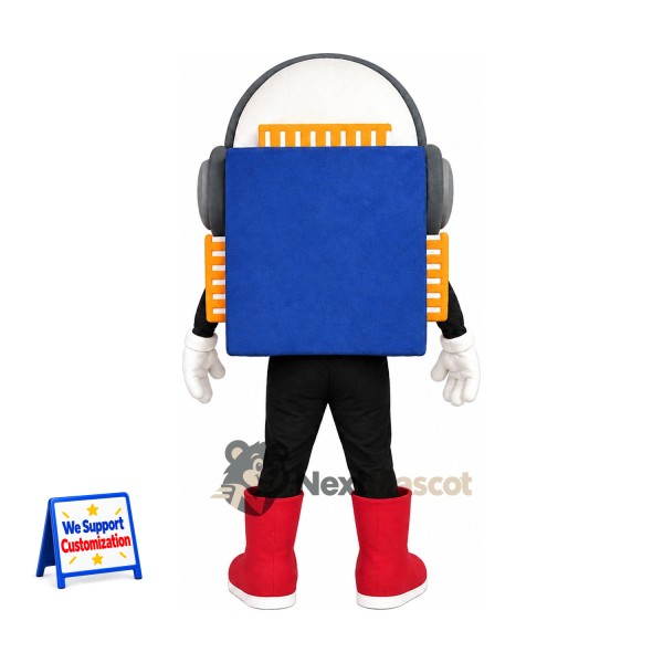 Music Player Mascot Costume - Guitar