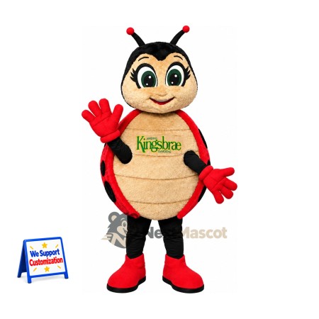 Ladybug Mascot Costume - Red for Festivals Ladybug Mascot Costume - Red for Festivals