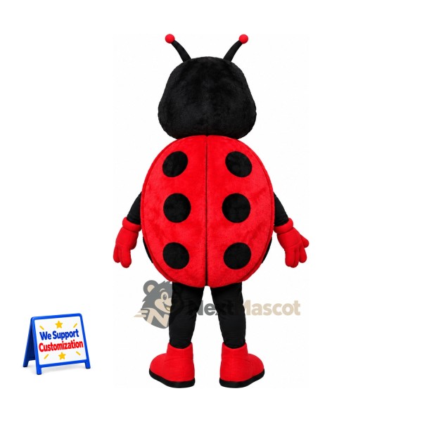 Ladybug Mascot Costume - Red for Festivals Ladybug Mascot Costume - Red for Festivals
