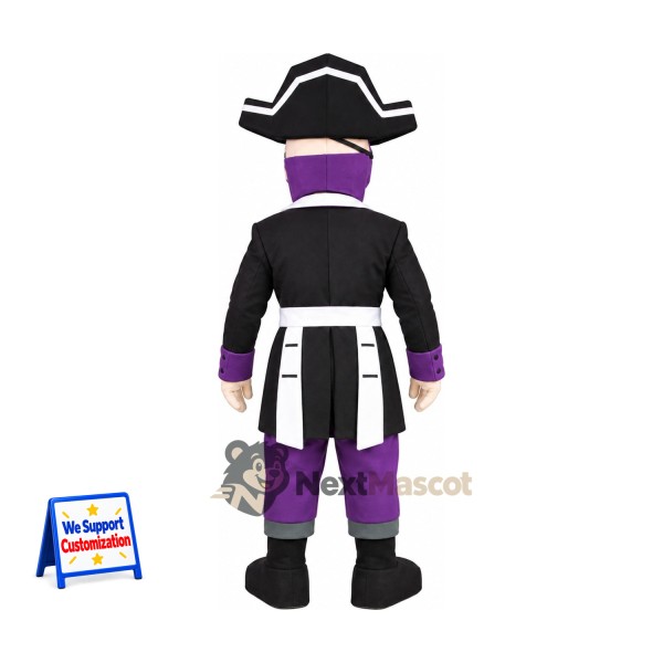 Pirate Mascot Costume - Purple
