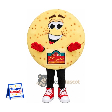 Cracker Mascot Costume - Round Cracker Mascot Costume - Round