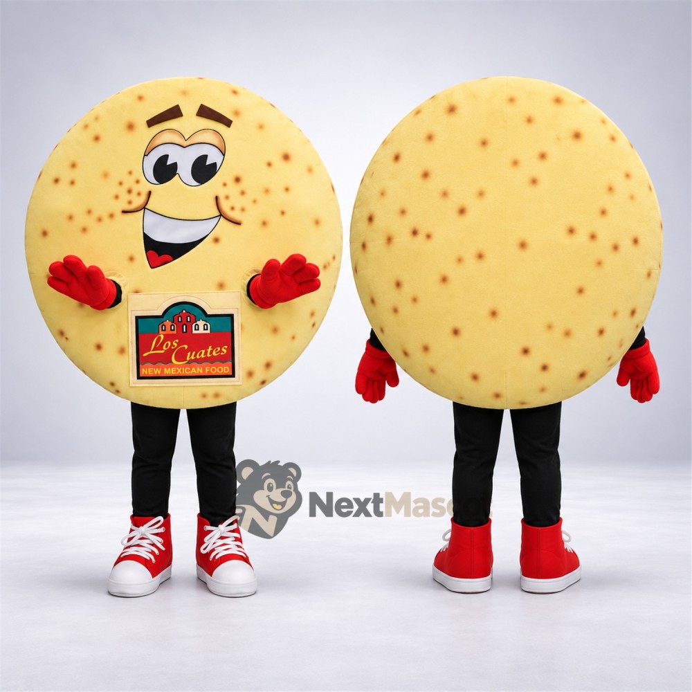 Cracker Mascot Costume - Round Cracker Mascot Costume - Round