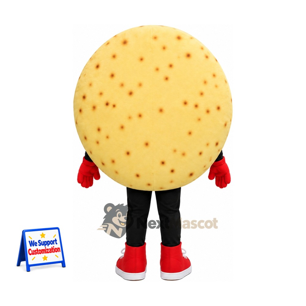 Cracker Mascot Costume - Round Cracker Mascot Costume - Round
