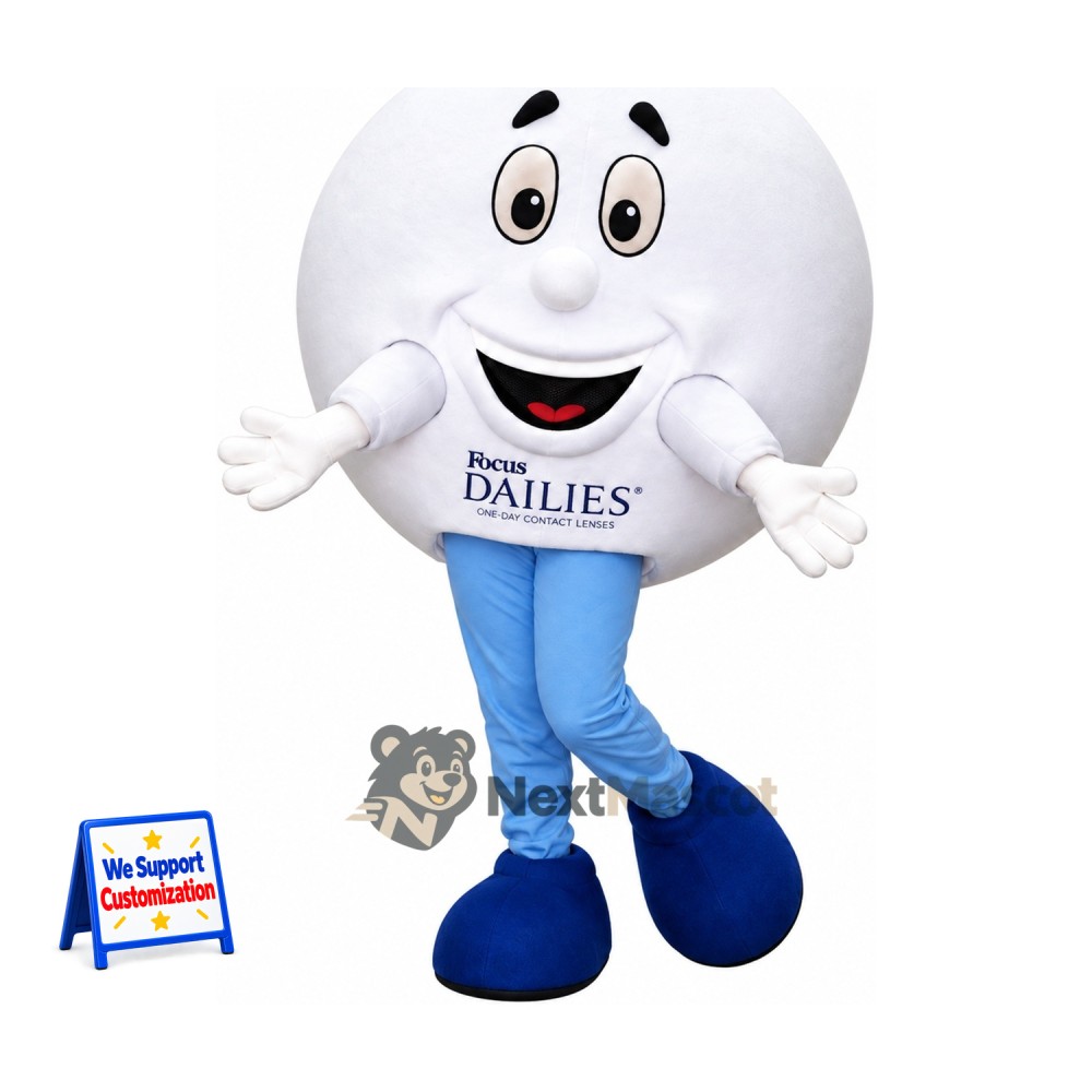 Contact Lens Character Mascot Costume Contact Lens Character Mascot Costume