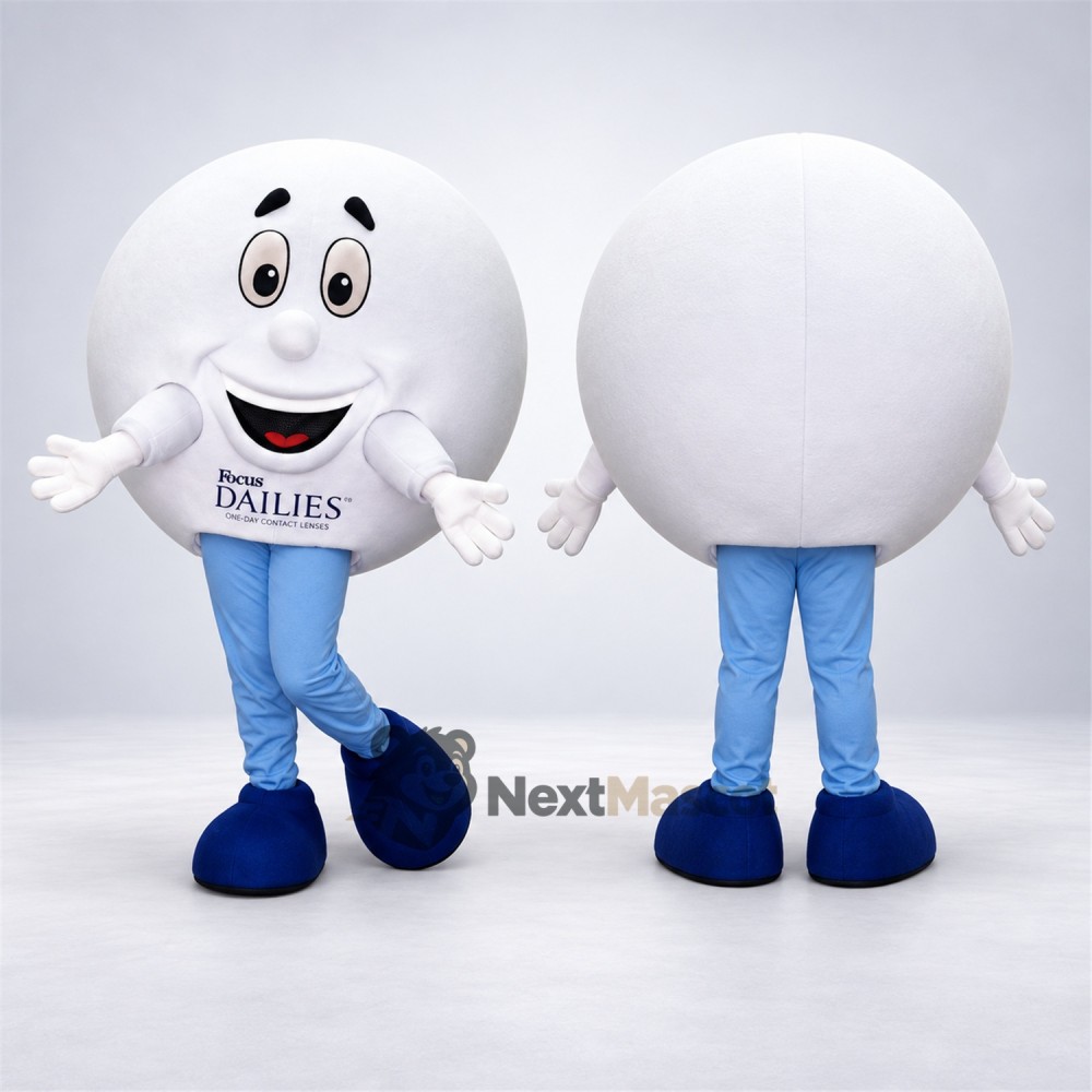Contact Lens Character Mascot Costume Contact Lens Character Mascot Costume