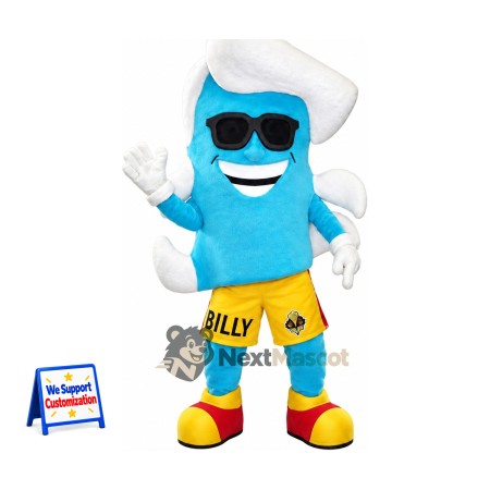 Tooth Superhero Mascot Costume Tooth Superhero Mascot Costume