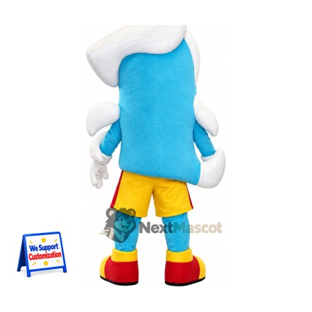 Tooth Superhero Mascot Costume Tooth Superhero Mascot Costume