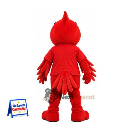 Liver Bird Mascot Costume - Red Liver Bird Mascot Costume - Red