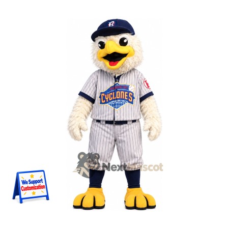 Seagull Mascot Costume - Baseball Uniform for Parades Seagull Mascot Costume - Baseball Uniform for Parades