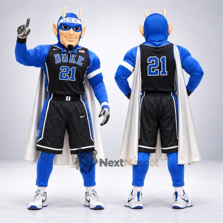 Superhero Mascot Costume - Blue Superhero Mascot Costume - Blue