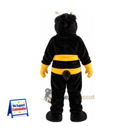 Bee Mascot Costume - Black Body and Yellow Stripes Bee Mascot Costume - Black Body and Yellow Stripes